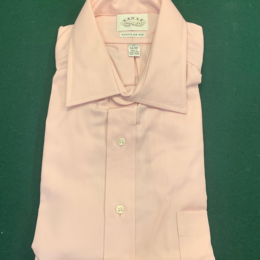 Eagle long sleeve dress shirt 17 34/35